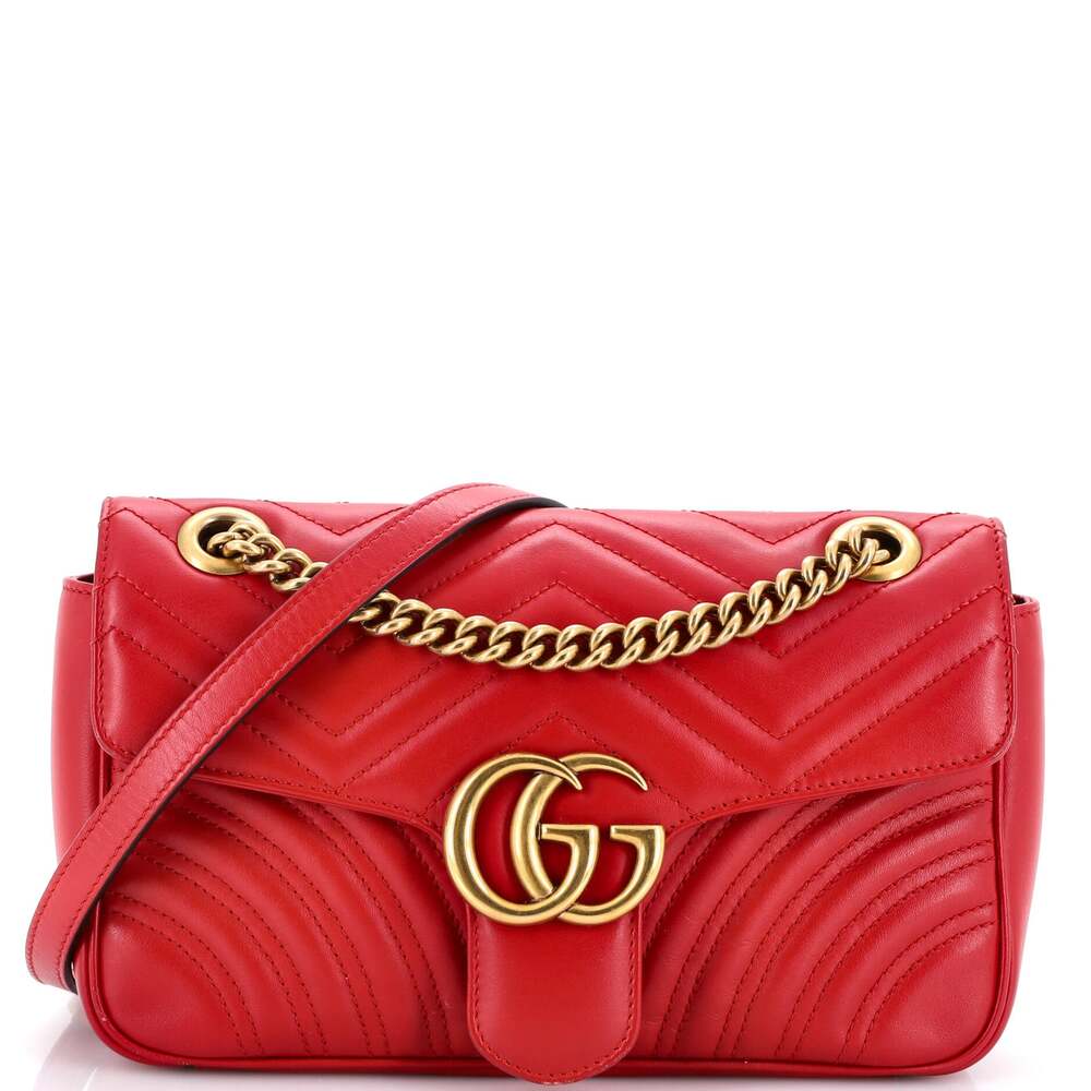 Gucci Gg Marmont Flap Bag Matelasse #254828G21B